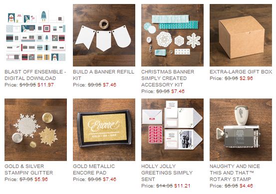 Stampin' Up! Weekly Deal December 17