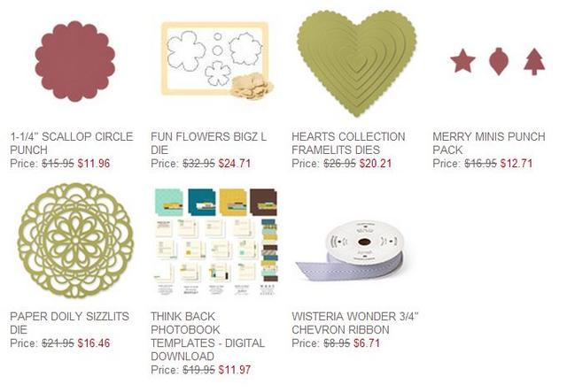 Stampin' Up! Weekly Deal Dec 3