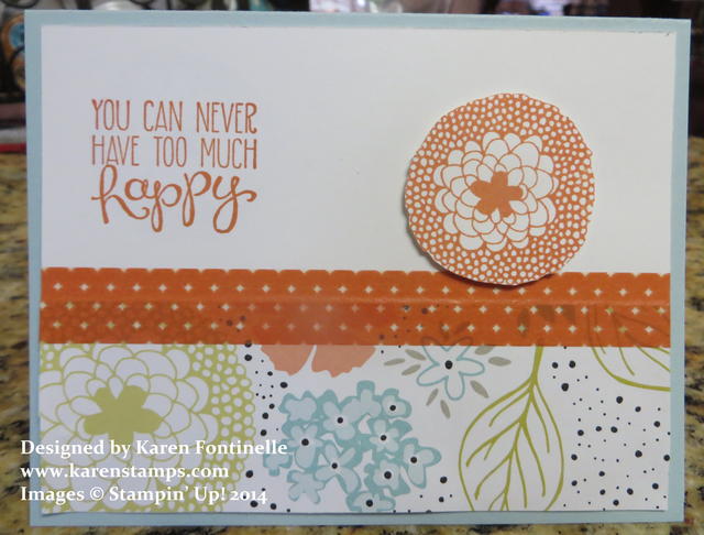 Sweet Sorbet Happy Card