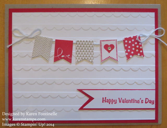 Banner Blast Valentine Card