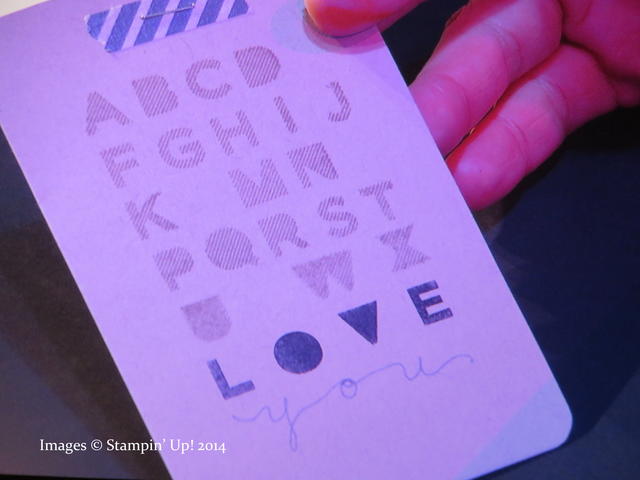 Sans and Stripes Love You Tag