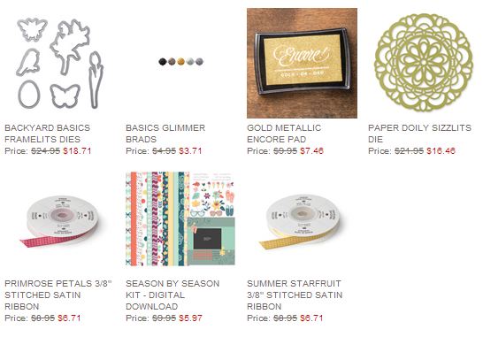 Stampin' Up! Weekly Deal Feb 25 2014