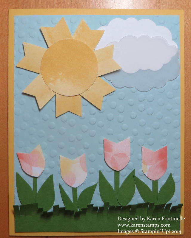 Make Your Own Tulips Card