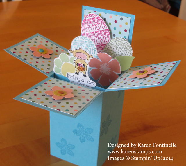 Eggstra Special Easter Pop Up Box Card