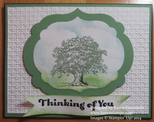 Lovely As a Tree Card