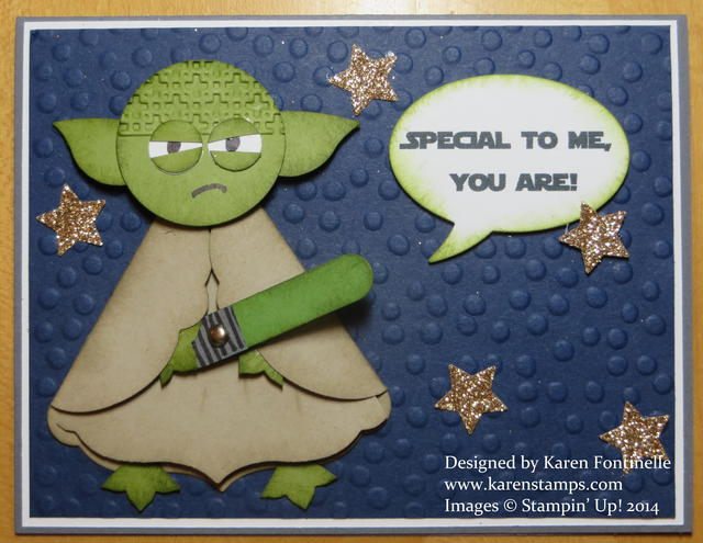 Star Wars Day Yoda Card