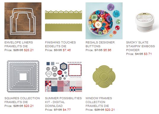 Stampin'' Up! Weekly Deal June 24 2014