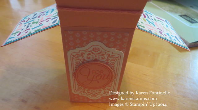 Pop Up Box Card 60th Birthday Front