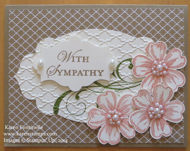 Sympathy Card Flower Shop Flowers