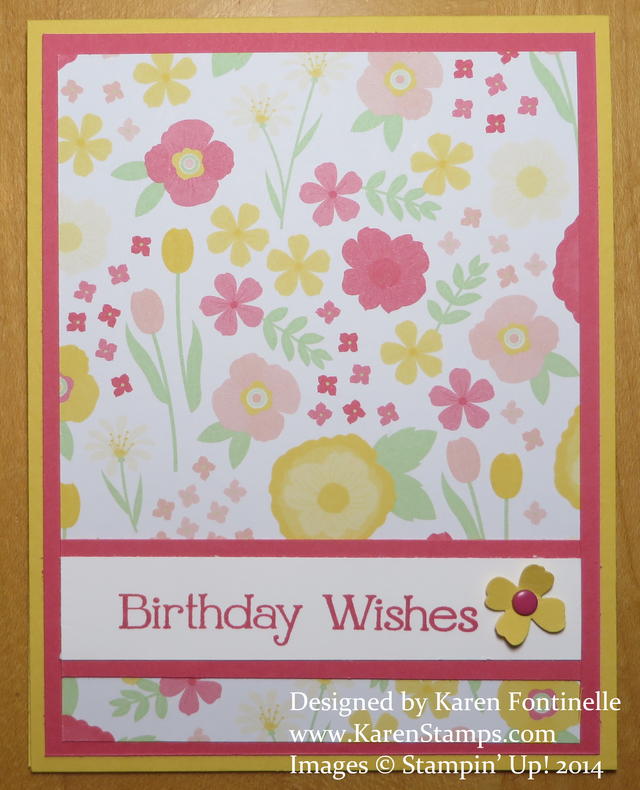 All Abloom Birthday Card