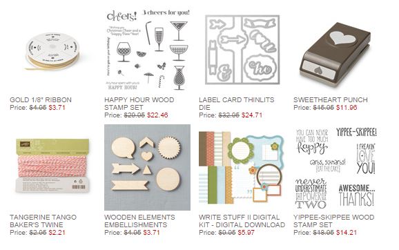 Stampin' Up! Weekly Deal Sept 16 2014