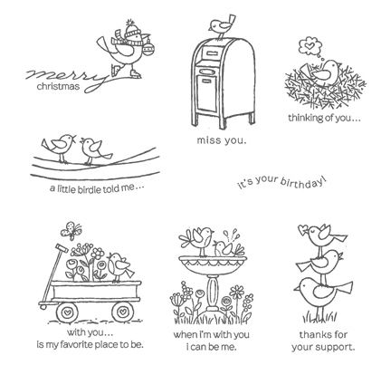 For The Birds Stamp Set Picture