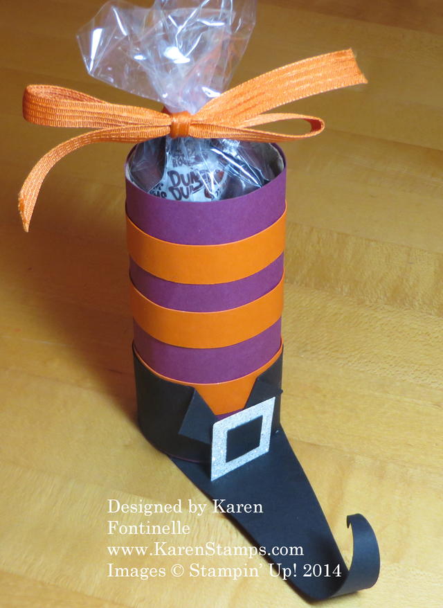 Halloween Witch's Boot Candy Treat