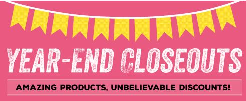 Stampin' Up! Clearance Rack Year End Closeouts