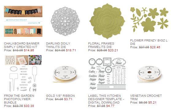 Stampin' Up! Weekly Deal Feb 10 2015