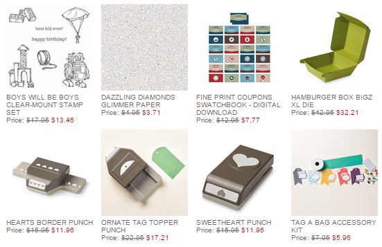 Stampin' Up! Weekly Deal Feb 3 2015