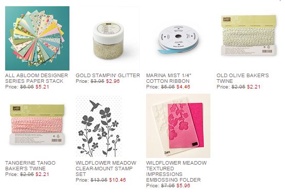 Stampin' Up! Weekly Deal Mar 10 2015