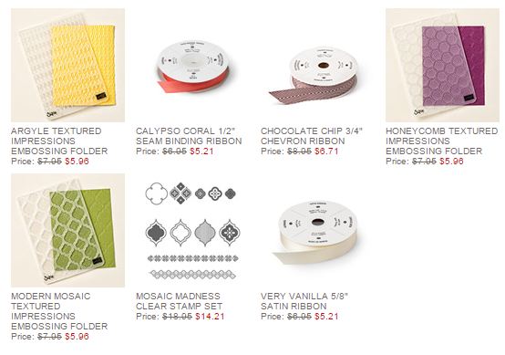 Stampin' Up! Weekly Deal Mar 17 2015