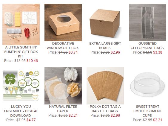 Stampin' Up! Weekly Deals Mar 3 2015