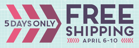 Stampin' Up! Free Shipping 2015