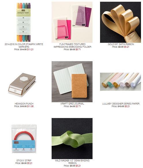 Stampin' Up! Weekly Deal May 12 2015