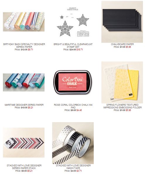 Stampin' Up! Weekly Deal May 19 2015