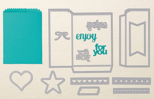 Mini Treat Bag Thinlits Dies