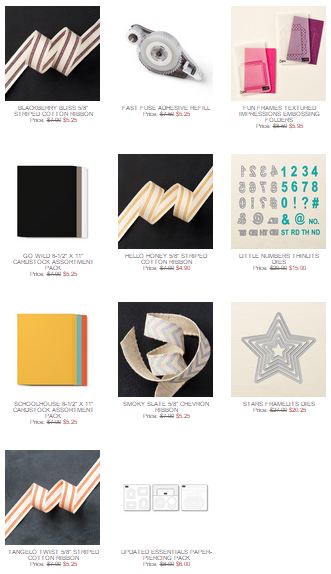 Stampin' Up! Weekly Deal July 21 2015