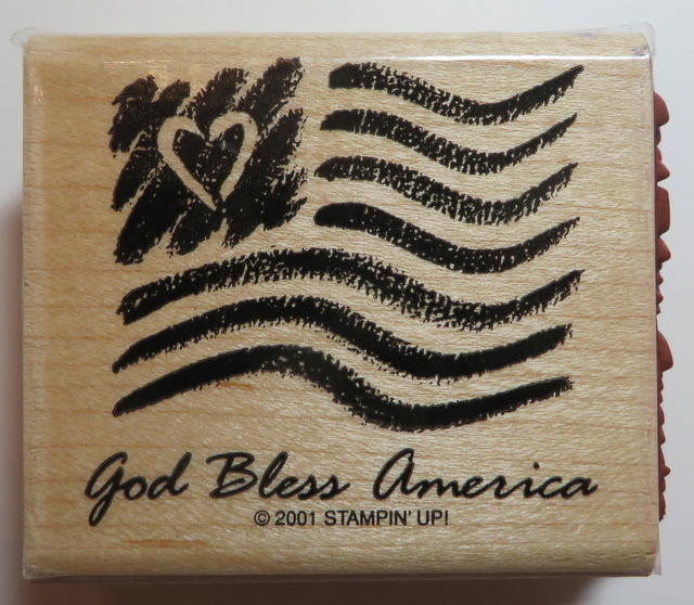 Special Edition God Bless America Stamp by Stampin' Up!