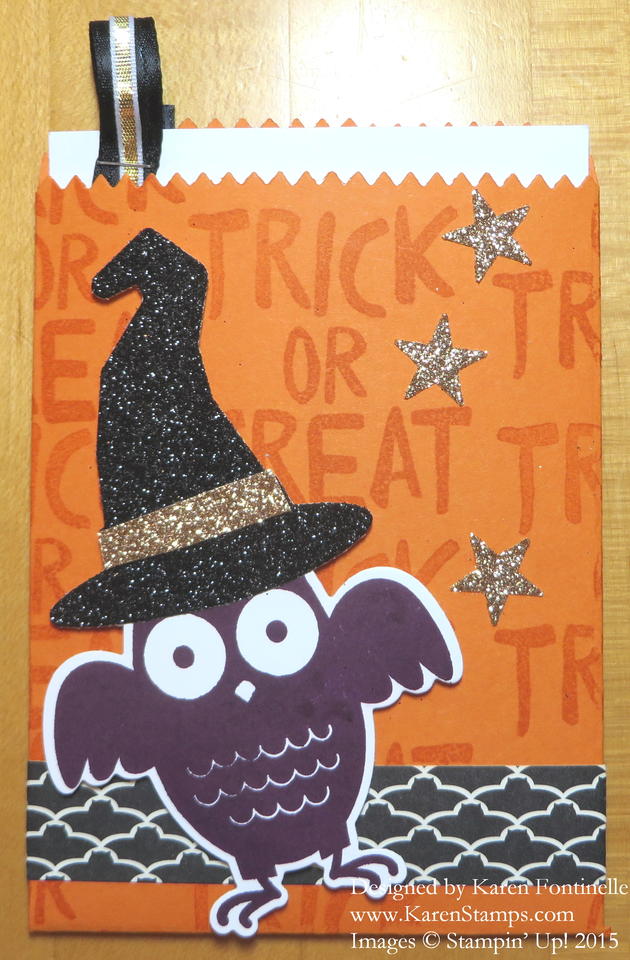 Howl-O-Ween Mini Treat Bag