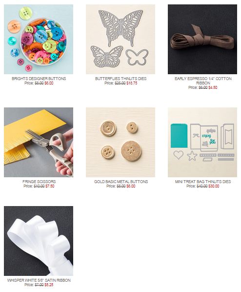Stampin' Up! Weekly Deal Sept 15 2015