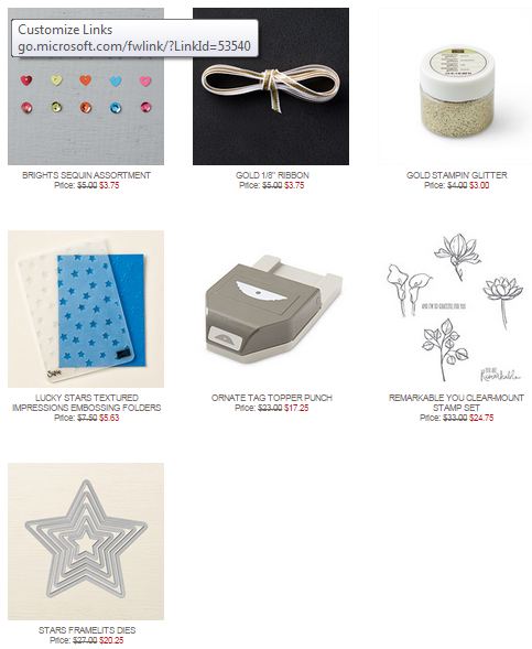 Stampin' Up! Weekly Deal Sept 22 2015