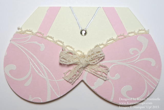 Stampin' Up! Bra Card