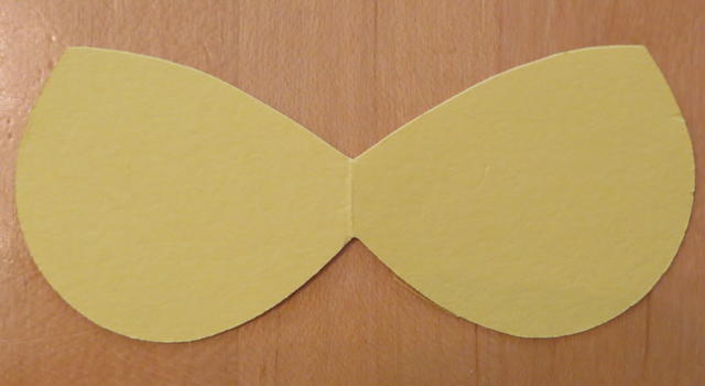 Bra Card Template Cut out