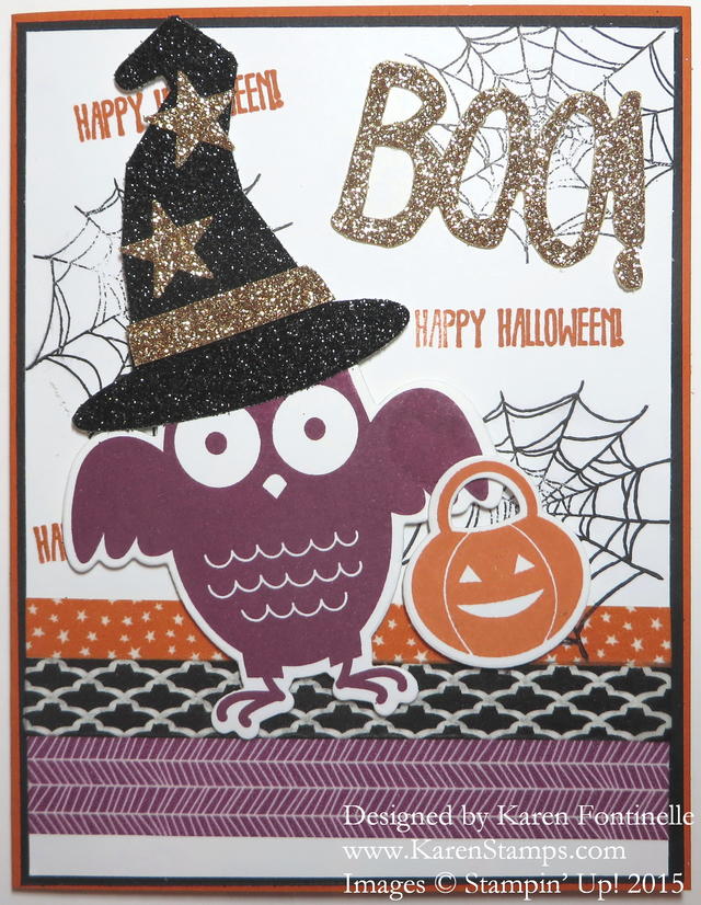 Howl-O-Ween Treat Halloween Card