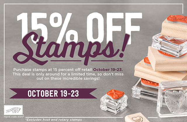 Stampin up Stamp Sale