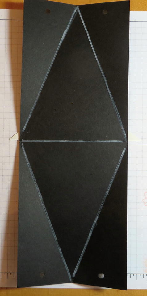 Witch's Hat Triangle Box Drawing