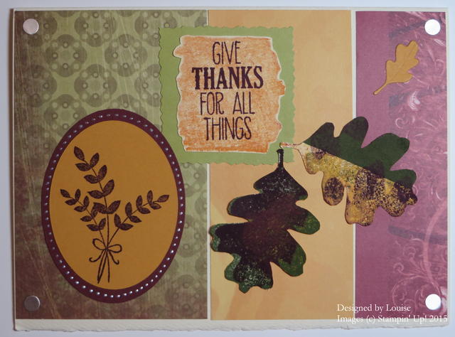 For All Things Thanksgiving Card