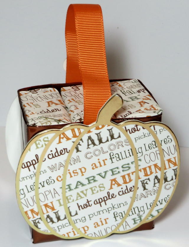 Pumpkin Box with Soaps