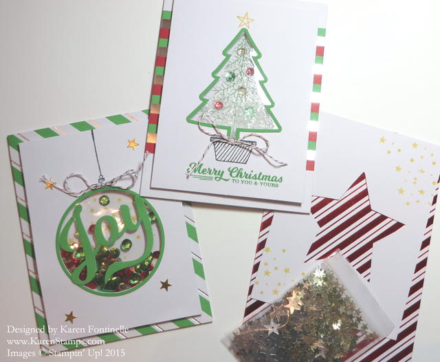 To You & Yours Shaker Card Kit Cards