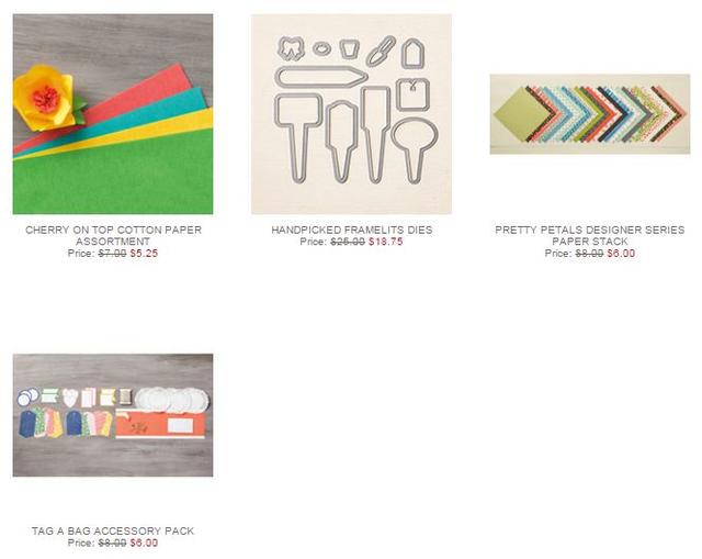 Stampin' Up! Weekly Deal Dec 15 2015