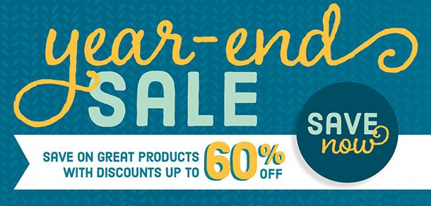 Stampin' Up! Year End Sale 2015