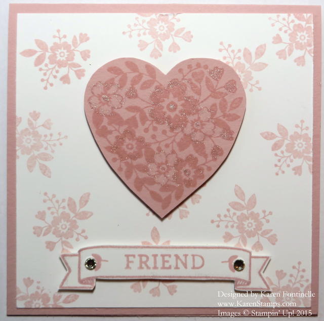 Bloomin' Love Friend Card