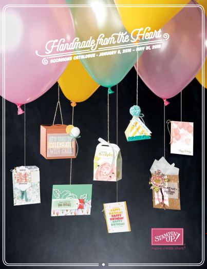 Stampin' Up! Occasions Spring 2016 Catalog