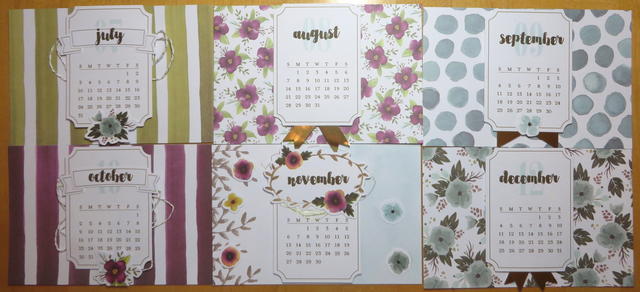 Paper Pumpkin December 2015 Kit Calendar