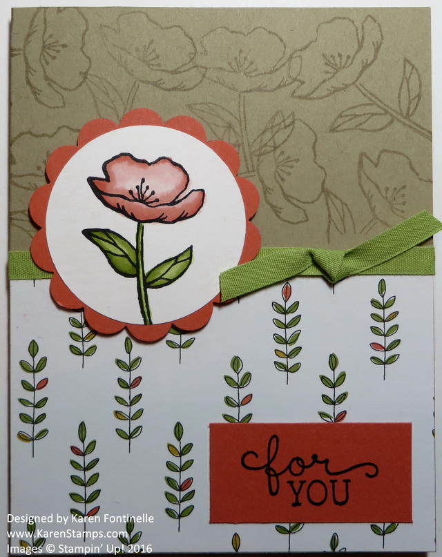 Birthday Blooms For You Card