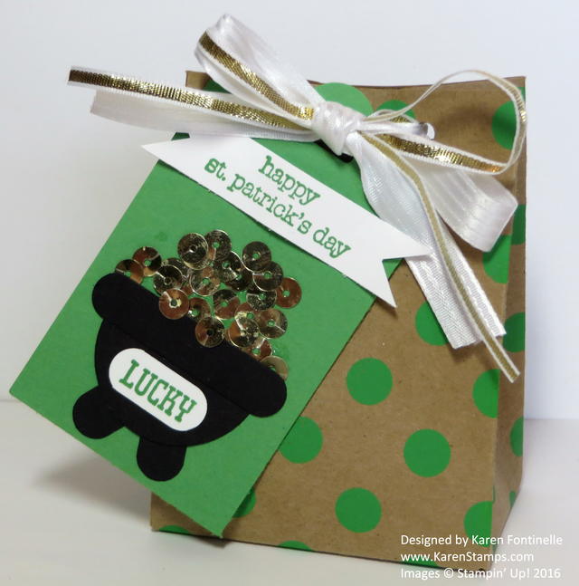 St. Patrick's Day Gift Bag and Tag