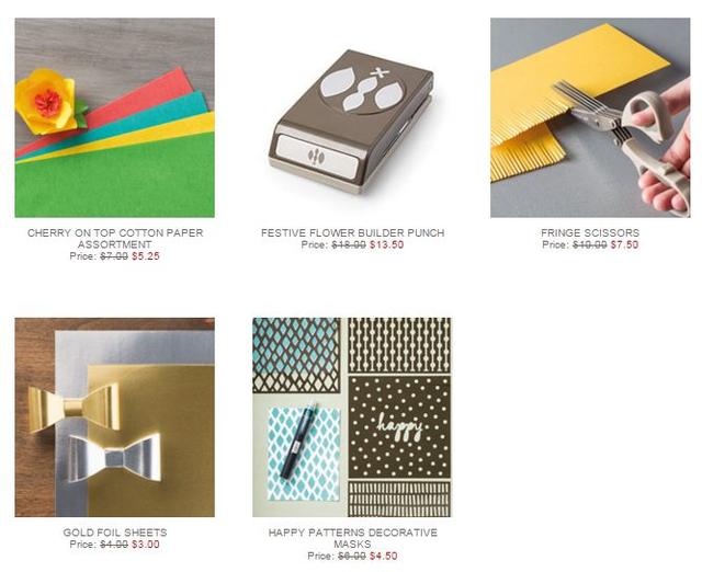 Stampin' Up! Weekly Deal Mar 2016