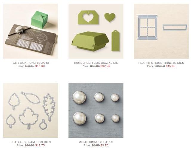 Stampin' Up! Weekly Deal Mar 29 2016