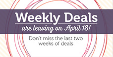 Stampin' Up! Weekly Deals Banner